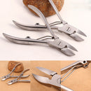 New Stainless Steel Cuticle Nipper Plier Nail Art Clipper Manicure Kit