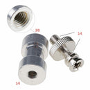 1/4" 3/8" Tripod Screw Converter Adapter for DSLR Camera Tripod Light Stand Cage