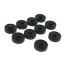 Set Of 40 Aquarium Oxygen Pump Replacement Parts Diaphragm, Black