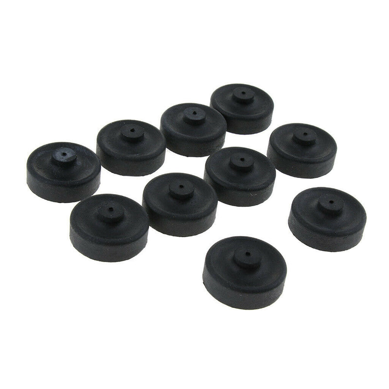 Set Of 40 Aquarium Oxygen Pump Replacement Parts Diaphragm, Black