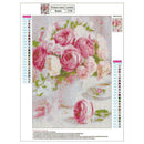 5D DIY Full Drill Diamond Painting Warm Flowers Cross Stitch Embroidery Kit