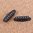 2x Alnico 5 Guitar Single Coil Pickup Neck Pickup Flat Pole ,Neck Position,