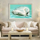5D DIY Full Drill Diamond Painting Swan Cross Stitch Embroidery Mosaic Kits