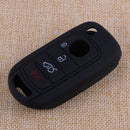 Silicone Car Key Case Cover Fit For Fiat 500X Toro Tipo Egea 4 Button Dodge Neon