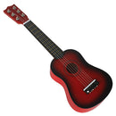 21 inch Portable Mini Guitar Wood 6 Strings Ukulele Children Learning Toys