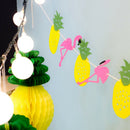 Summer Flamingo Pineapple Garland Party Confetti Hawaiian Beach Table Decor