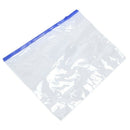 20 pieces Transparent Blue Plastic Bag with a Zipper Slide Holder A4 Paper  O4C8