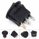 10pc hot LED 12V Car Dot Auto Boat Round Rocker Light ON-OFF Toggle SPST Switch
