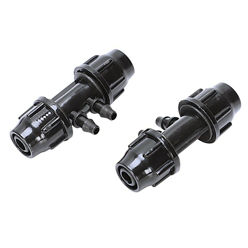 10 Pcs/Pack 11/8 Inch To 7/4 Inch Hose Connector Mini Irrigation Tubing Dri