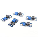 5X MT3608 DC-DC Adjustable Boost Module 2A Boost Plate Step Up Module With USBOS