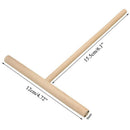 Practial T Shape Crepe Maker Pancake Batter Wooden Spreader Stick Home Kitc T1X7