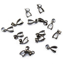 40x 16/20mm Pendant Pinch Bails Connector Clasps DIY Jewelry Findings Craft