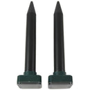 2 Pieces Solar Sonic Mole Repellent Vole Deterrent Chaser Spike W2K8