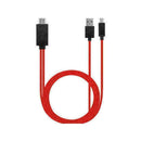 1pcs 2M HDMI Cable For Micro USB to HDMI V3J0 Adapter Converter