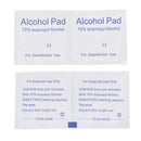 10pcs Outdoor Survival Kit Disposable Medical Alcohol Pad Sealed Disinfection OZ