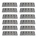 30 Pcs Grid Divider Tray Aquarium Fish Tank Filter Bottom Isolation Board