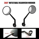 1Pc Scooter Rearview Mirror Bicycle Mirror Scooter Replacement Parts Scoote