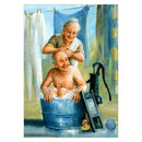 4 Pack Elderly Couple DIY 5D Diamond Painting Full Drill Cross Stitch Home Decor
