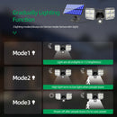 120LED Solar Wall Light Folding Deformed Waterproof Sensor Lamp for Street
