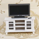 Litter Cabinet With LCD TV Miniatures TV Display With Remote Control