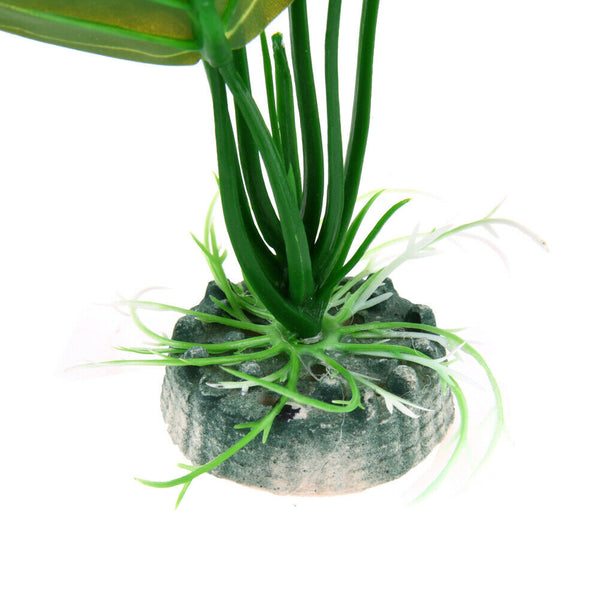 Artificial Plastic Grass Weed Plant Aquarium Ornament Fish Tank Decor(S) A#S