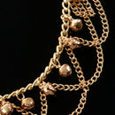 Sexy Women Golden Bells Tassels Chain Adjustable Anklet Bracelet Beach Foot