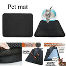 High Elastic EVA Cat Litter Mat Waterproof Double Layer Foldable Pet Cat Trapper