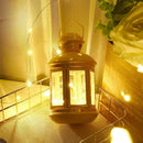 Portable LED Candlestick Light Table Lantern Lamp Ornaments Xmas Home Decoration