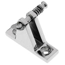 Stainless Steel Deck Hinge Boat Bimini Top Fitting 90 Degree Quick Pin