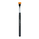 Single Wood Handle Eyebrow Flat Brush Eye Beauty Makeup Cosmetic Pen (Black A