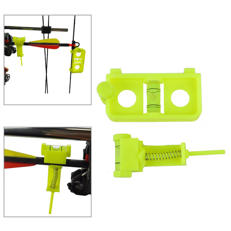 1 set archery bow tuning tool string level combo snap on for compound bow LJ