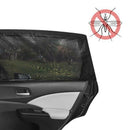 2Pcs Car Window Cover Uv Protection Shield Sunshade Curtain Mosquito Dust P W8E2