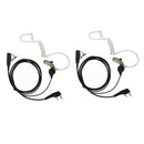 2 Pin PTT Mic Earpiece for BAOFENG UV5R 777s 888S 2 Way Radio Walkie Talkies