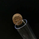 1X(50Pcs 20X150Mm 30Ml Plastic Test Tube With Cork ,Clear Wedding Favor Gif