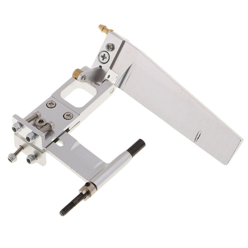 115mm Water Suction Rudder Metal Durable for Cooling Speedboat RC Boat Ship