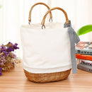 Bag Waterproof Women Rattan Clutch Handbag Summer Beach Wicker Bag For Wome