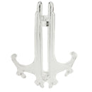 5x Plastic Folding Display Easel Stand Dish Plate Teacake Photo Holder 10cm