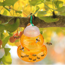 2pcs Beehive Wasp Trap Hornets Repellent Home Garden Plastic Hanging Bee Catcher