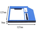 SATA 2nd HDD Caddy Plastic For Laptop 9.0mm SATA 3.0 CD DVD Optical Bay TrayOZ