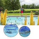 Swimming Pool Skimmer Net without Pole Deep Bag Net Water Surface Cleaning Nl Gw