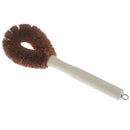 Coconut Brown Non-stick Oil Long Handle Pot Brush Flat Wash Cleaning Dish Brush