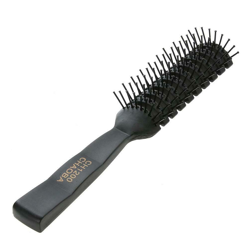 Pro Anti-Static Hair Comb Brush Ribs Hairbrush Salon Hair Care Styling Tool A