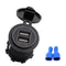 5V 4.2A Dual 2USB Charger Socket Adapter Power Outlet for 12V 24V Car Motor I9M2