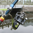 Yumoshi Full Metal Aluminium Body Fishing Wheel 13+1Bb 7000 Series Spinning