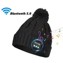 Bluetooth Earphone Cap Winter Outdoor Thermal Wireless Headphone Hat for Huawei