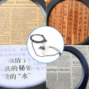 2 LED Loupe Lighted Reading Magnifier Neck Wear Sewing Magnifying Glass