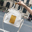Simple And Fashionable Shoulder Bag Ladies Canvas Messenger Bag Large-Capac
