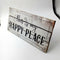 "this Is My HAPPY PLACE" Wooden Plaque Stand Party Room Decor Craft DIY Gift