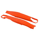 Swingarm Protectors Guards Covers Plastic for  EXC & EXCF 12-19 Orange