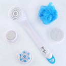 Waterproof Shower Brush Long Handle Hygiene Bath Massage Battery Powered